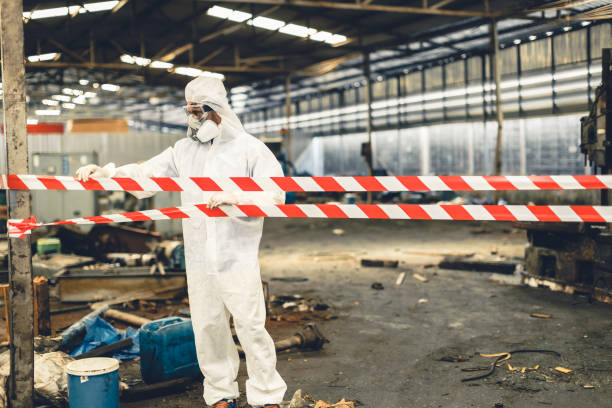 Professional Infectious Disease Decontamination technician working in Valley, NE